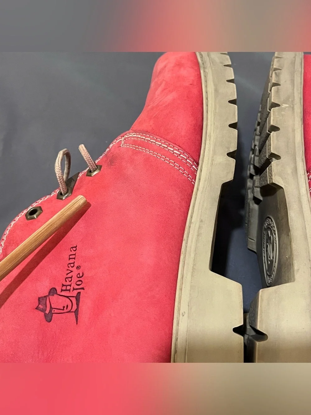 Havana Joe Panama Jack Ankle Chukka Boots Men EU 47 US 12 Lace Up Spain Red